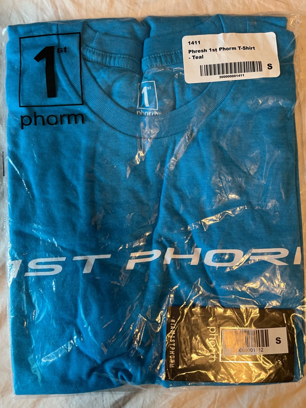 1st Phorm Teal Logo T‑Shirt - 1st Phorm